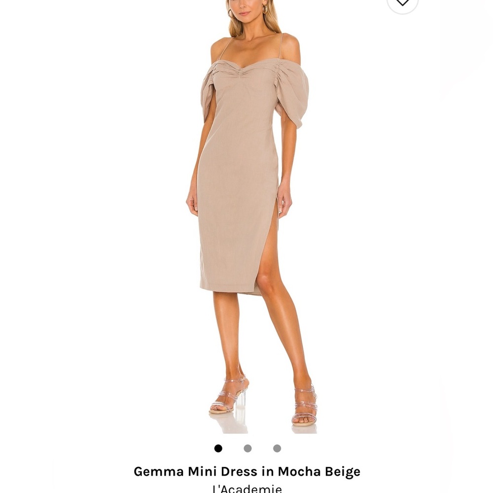 L’Academie Revolve Linen Dress Size XXS
